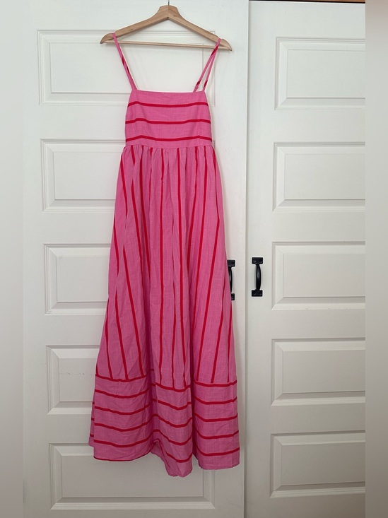 Petal & Pup Dresses & Skirts - Petal and Pup Pink and Red Stripe Pixie Maxi Dress